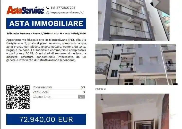 Appartamento in vendita a Montesilvano