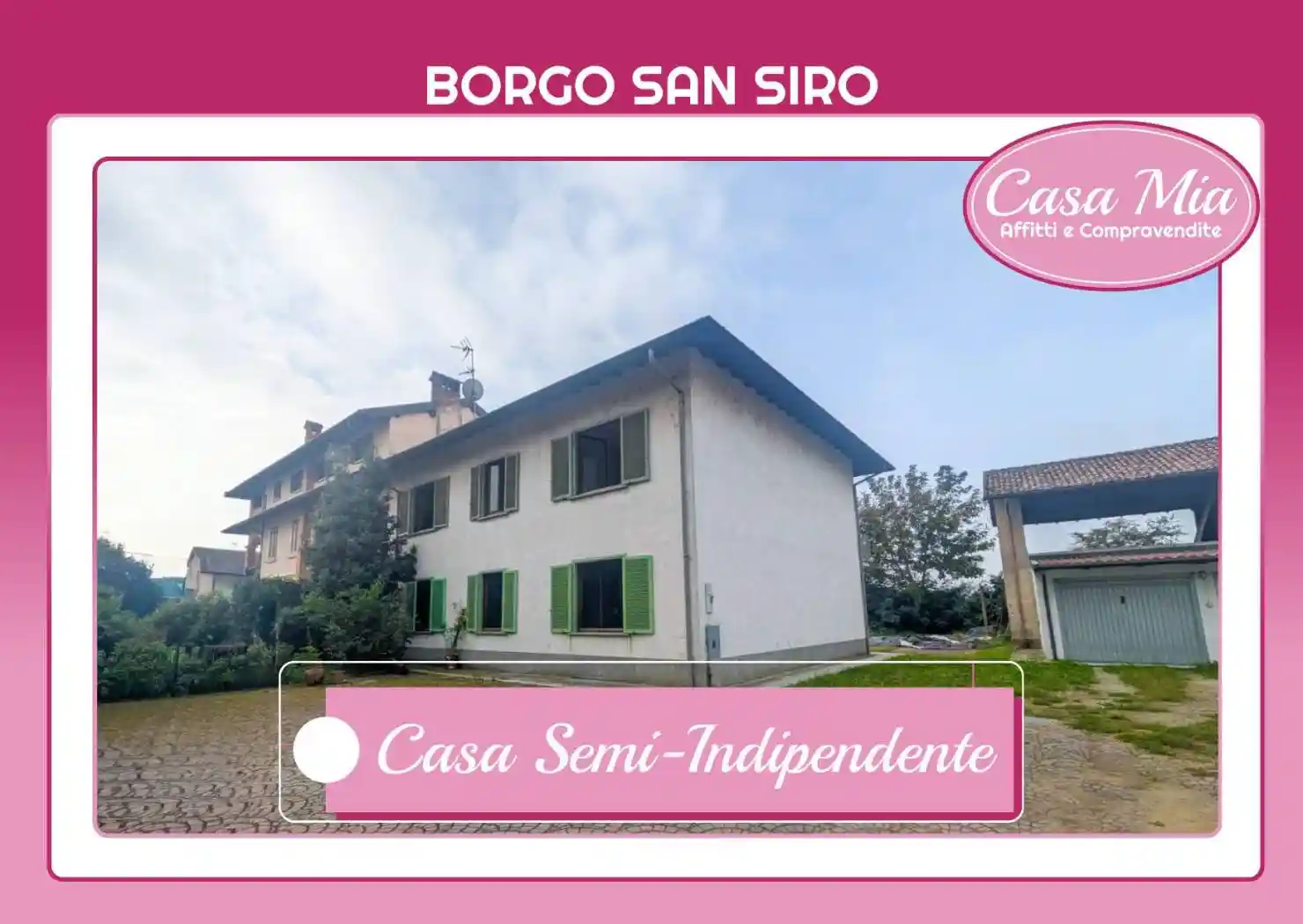 Casa indipendente in vendita a Borgo San Siro