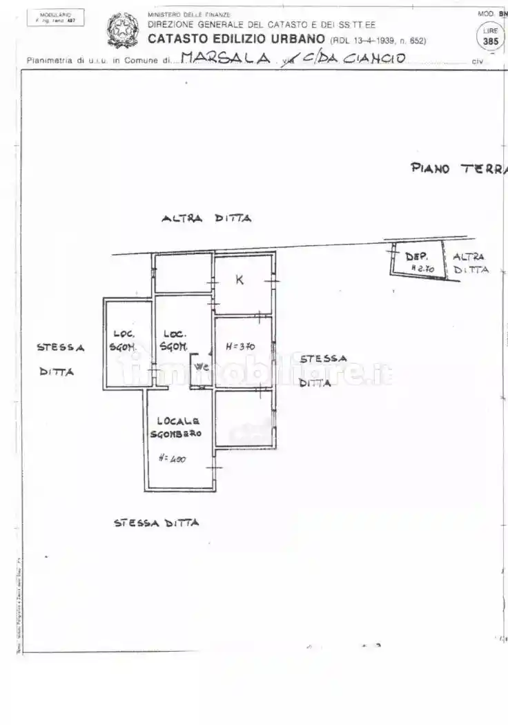 Casa indipendente in vendita a Marsala