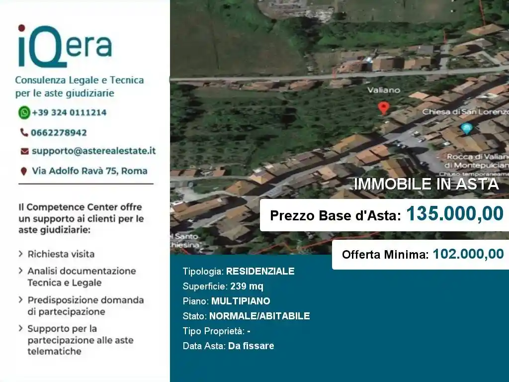 Appartamento in vendita a Montepulciano