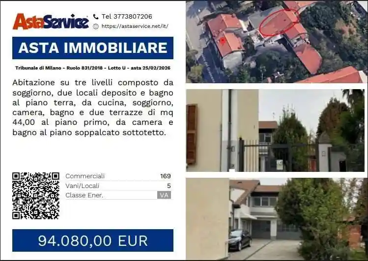 Appartamento in vendita a Milano