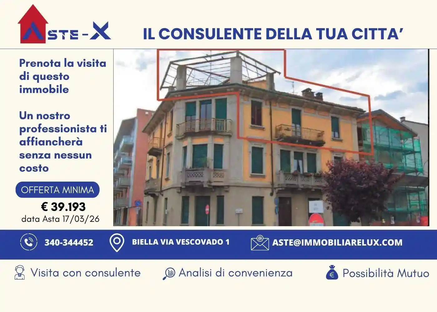 Appartamento in vendita a Biella