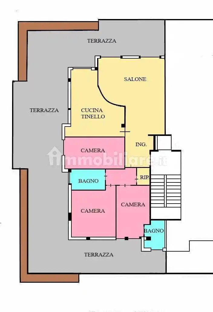 Attico - Mansarda in vendita a Carrara