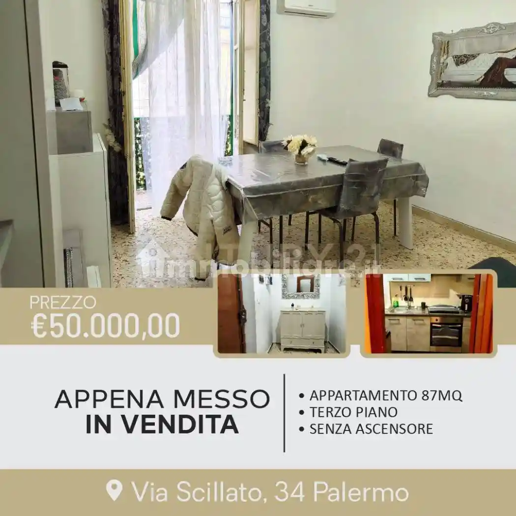 Appartamento in vendita a Palermo