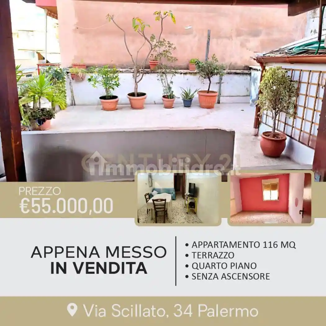 Appartamento in vendita a Palermo