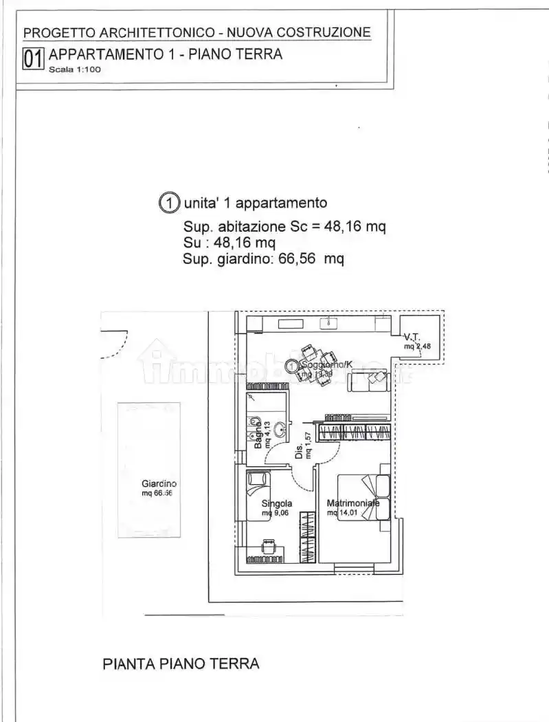 Appartamento in vendita a Ravenna