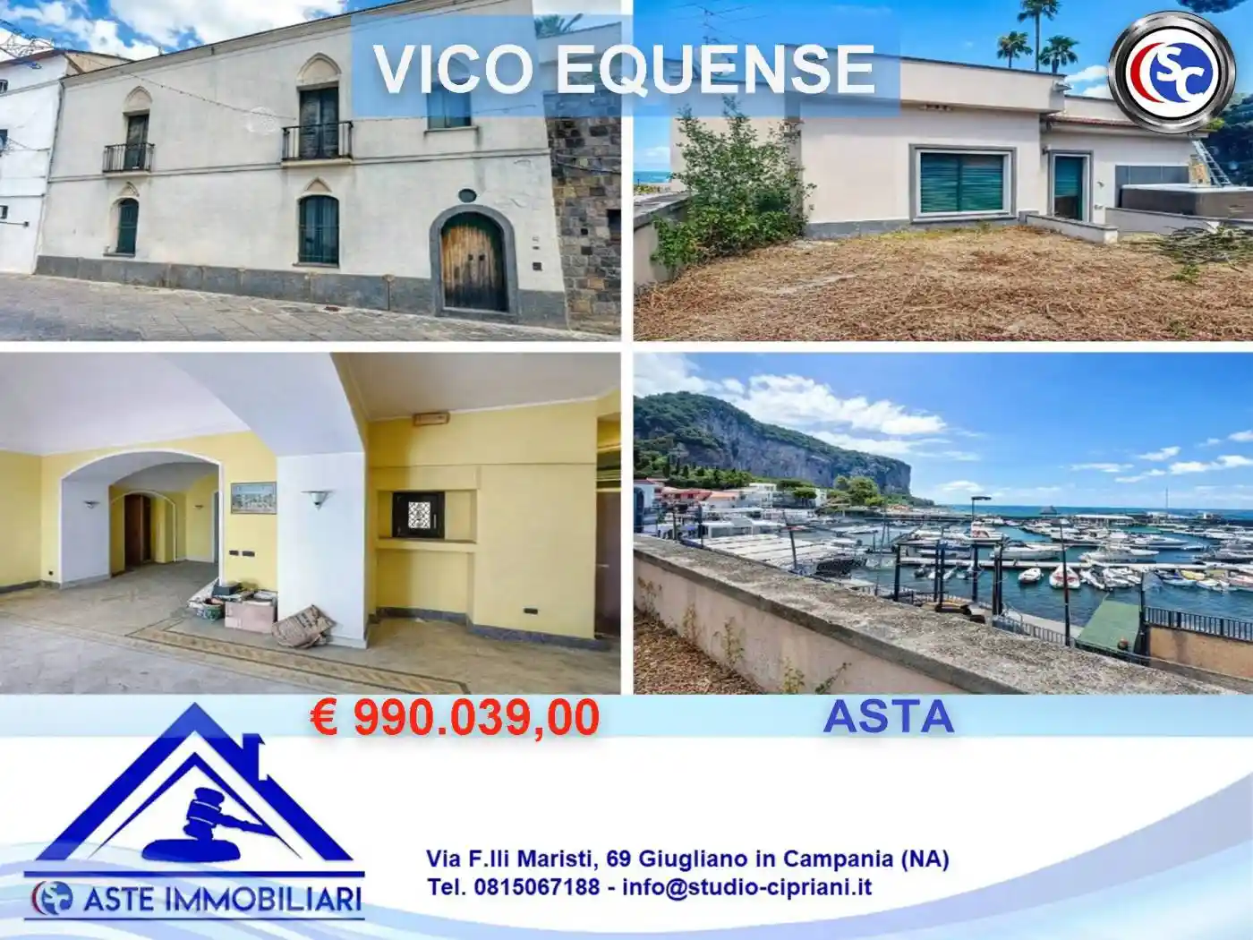 Villa in vendita a Vico Equense