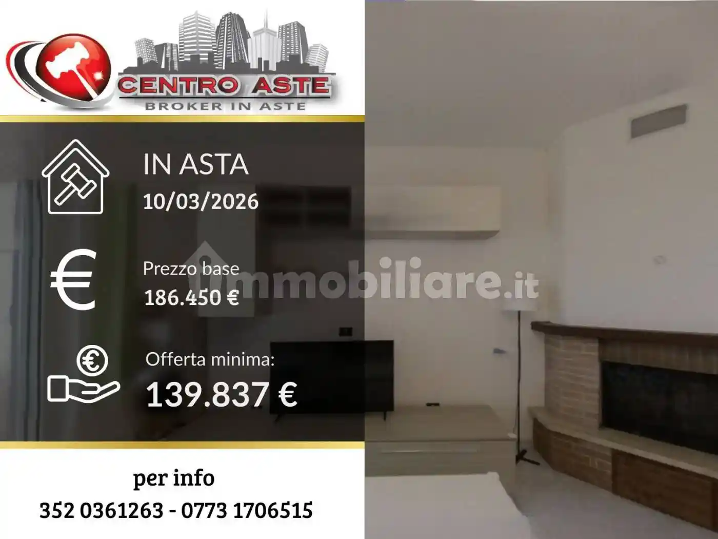 Appartamento in vendita a Sperlonga