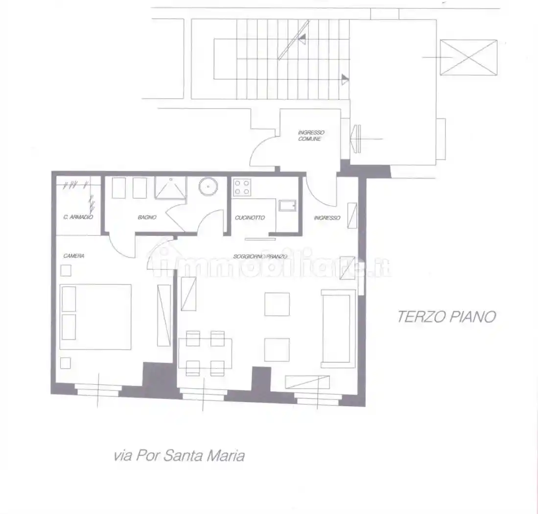 Appartamento in affitto a Firenze