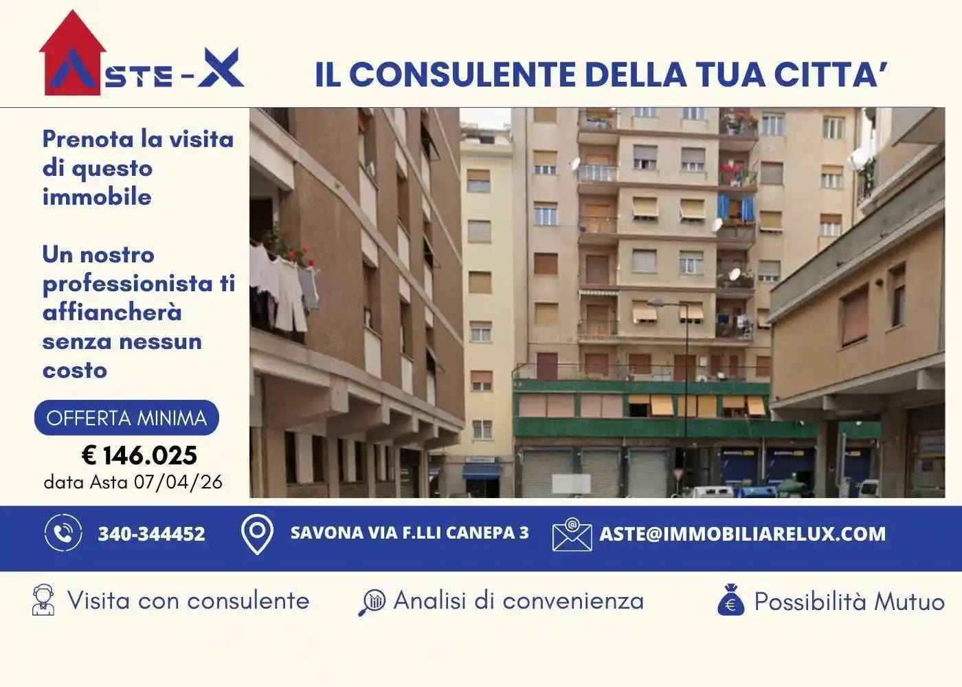 Appartamento in vendita a Savona