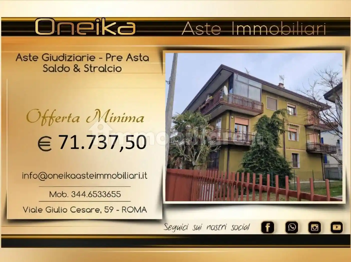 Appartamento in vendita a Fossò