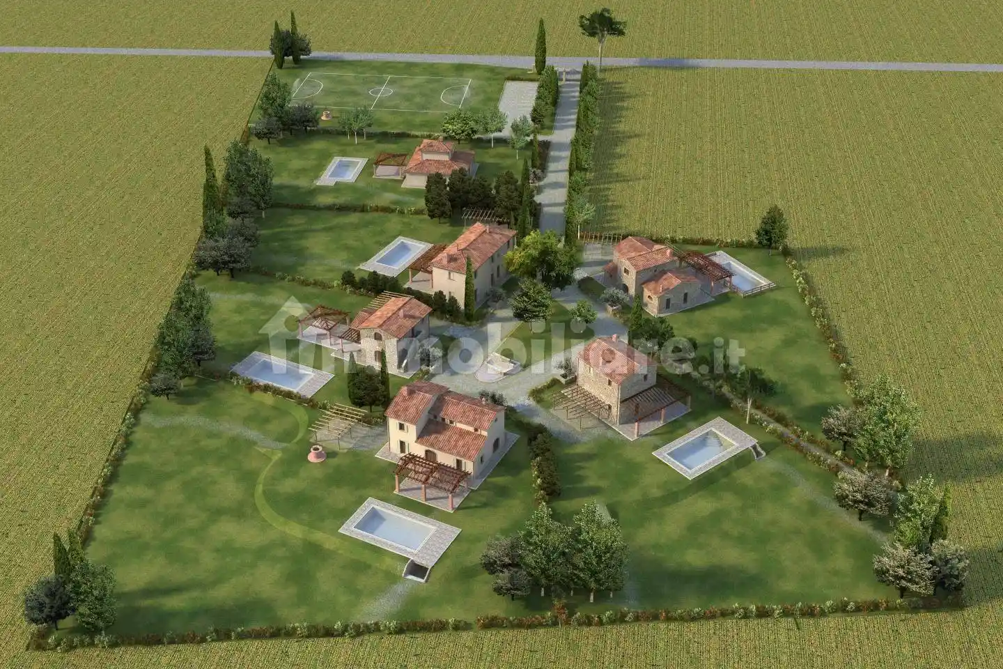 Rustico - Casale in vendita a Cortona