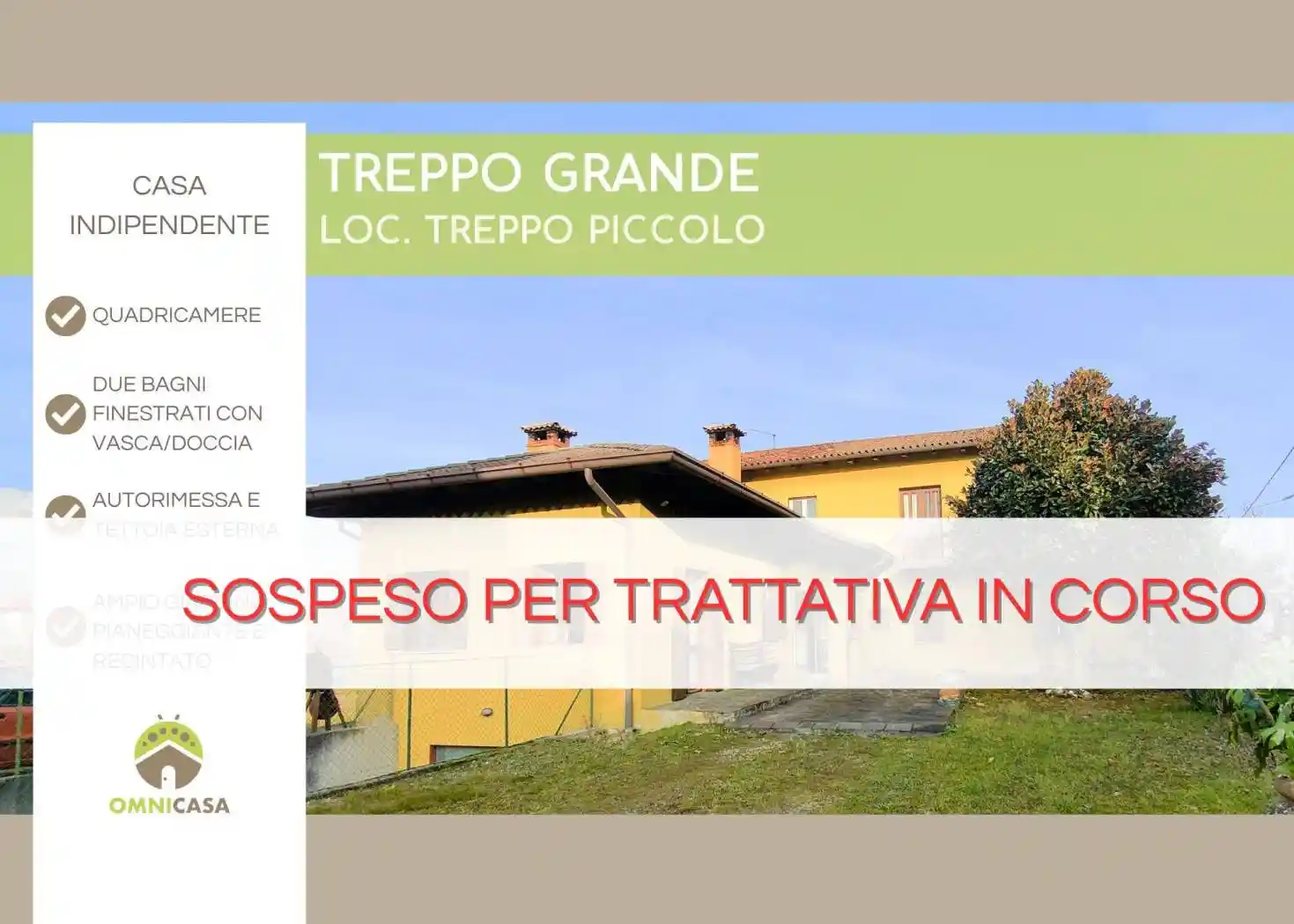 Villa in vendita a Treppo Grande