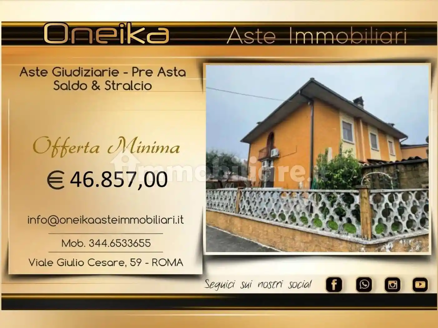 Appartamento in vendita a Casalromano