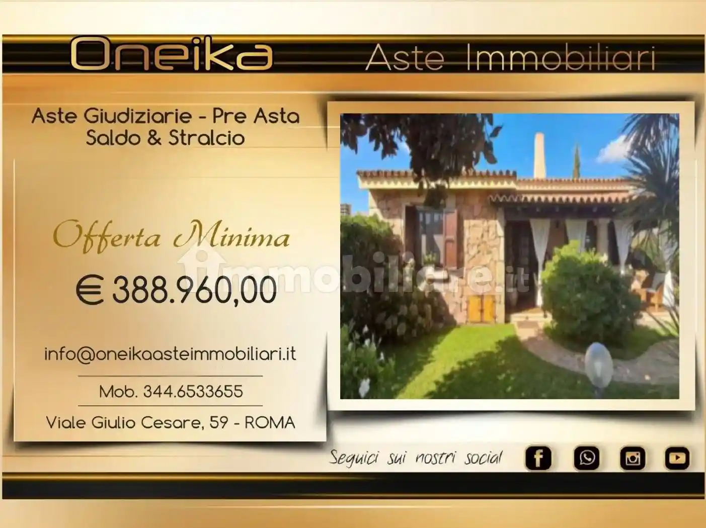 Villa in vendita a San Teodoro