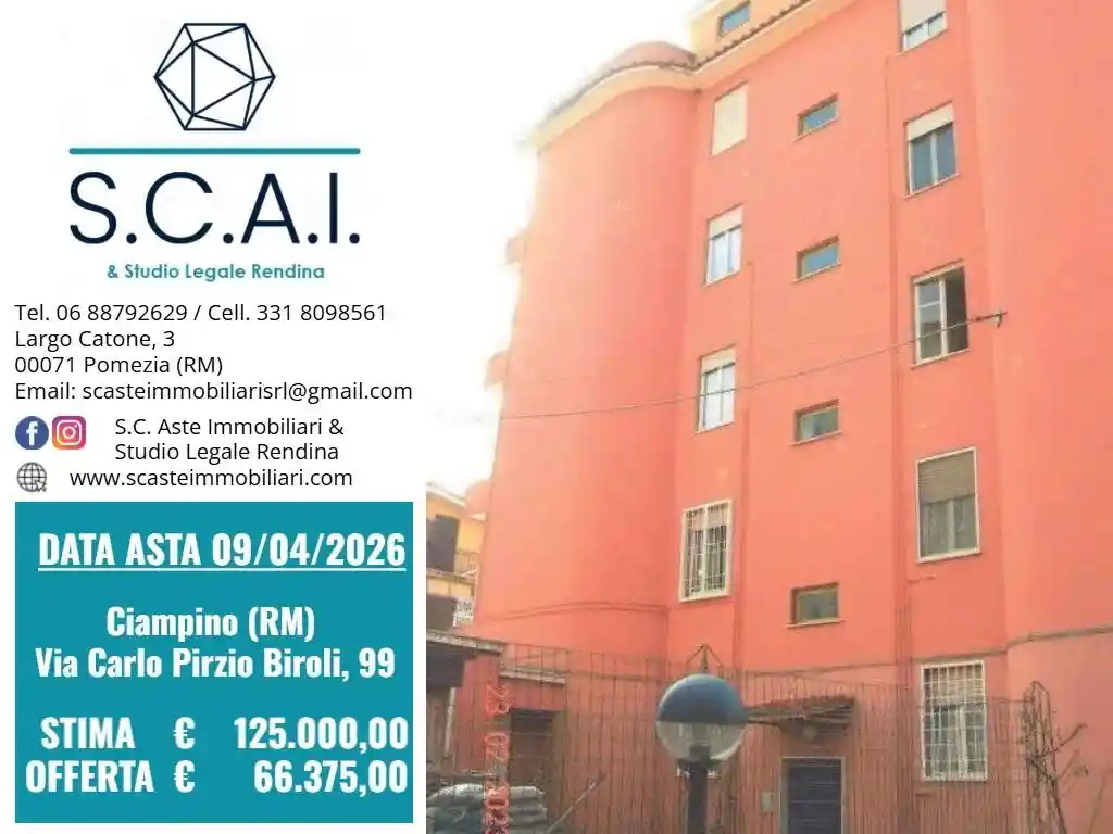 Appartamento in vendita a Ciampino