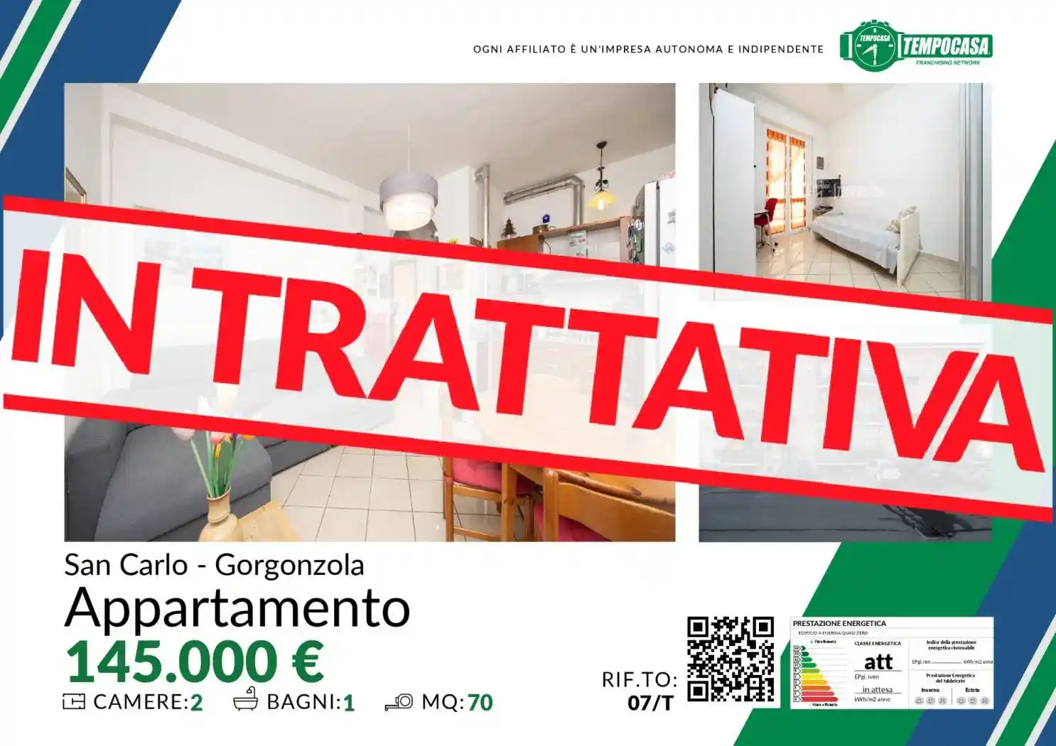 Appartamento in vendita a Gorgonzola