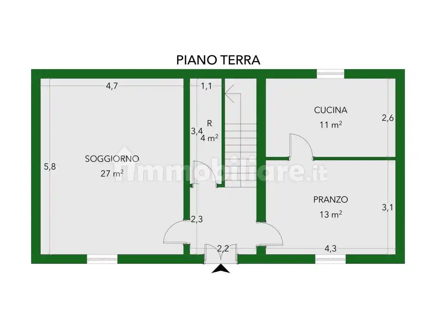Casa indipendente in vendita a Cascina