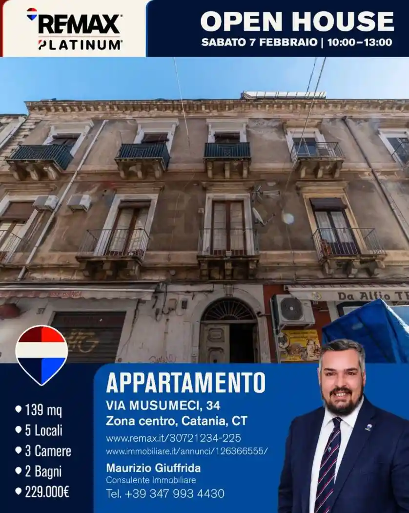 Appartamento in vendita a Catania