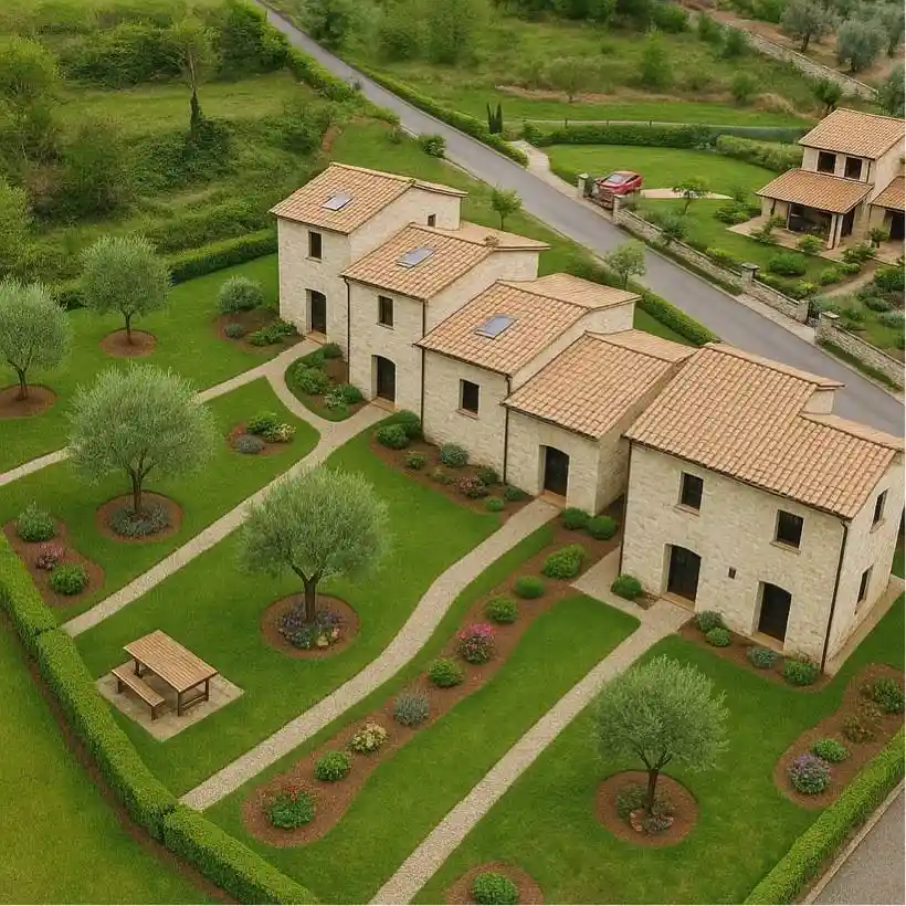 Villetta a schiera in vendita a Avigliano Umbro