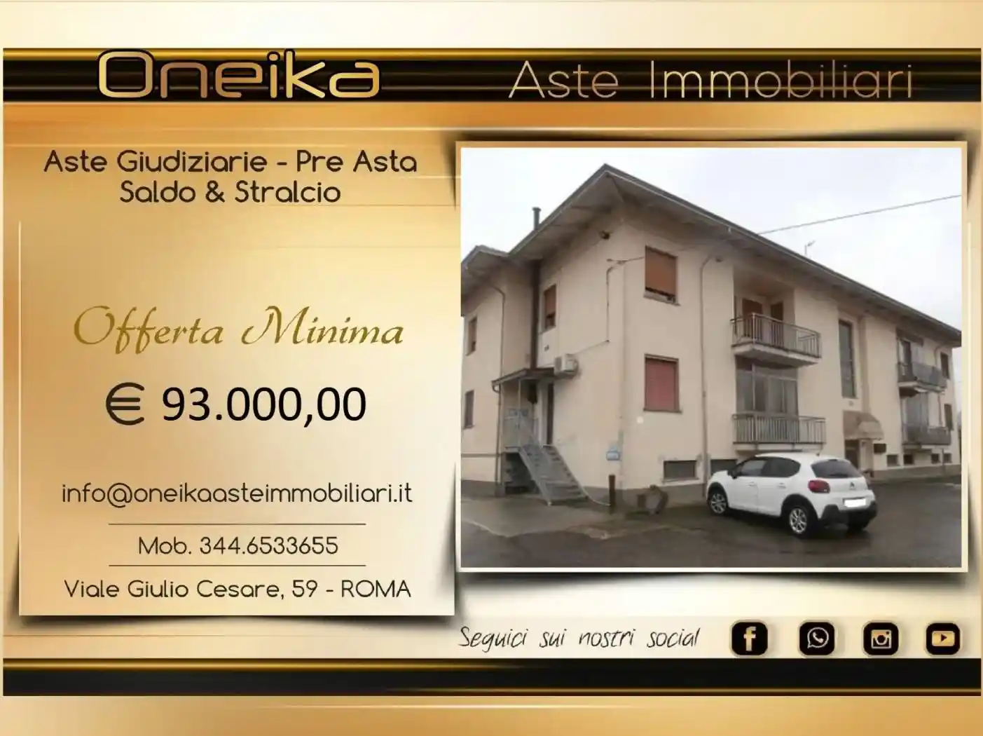 Appartamento in vendita a Fontanellato