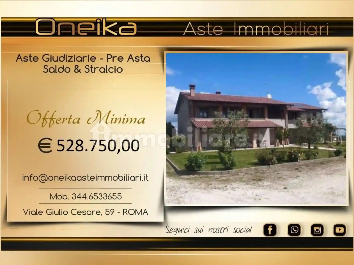 Villa in vendita a Meldola