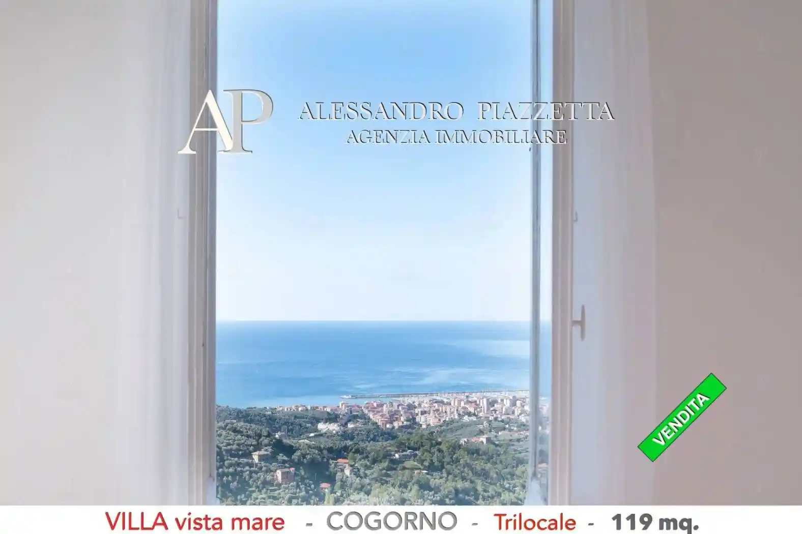 Villa in vendita a Cogorno