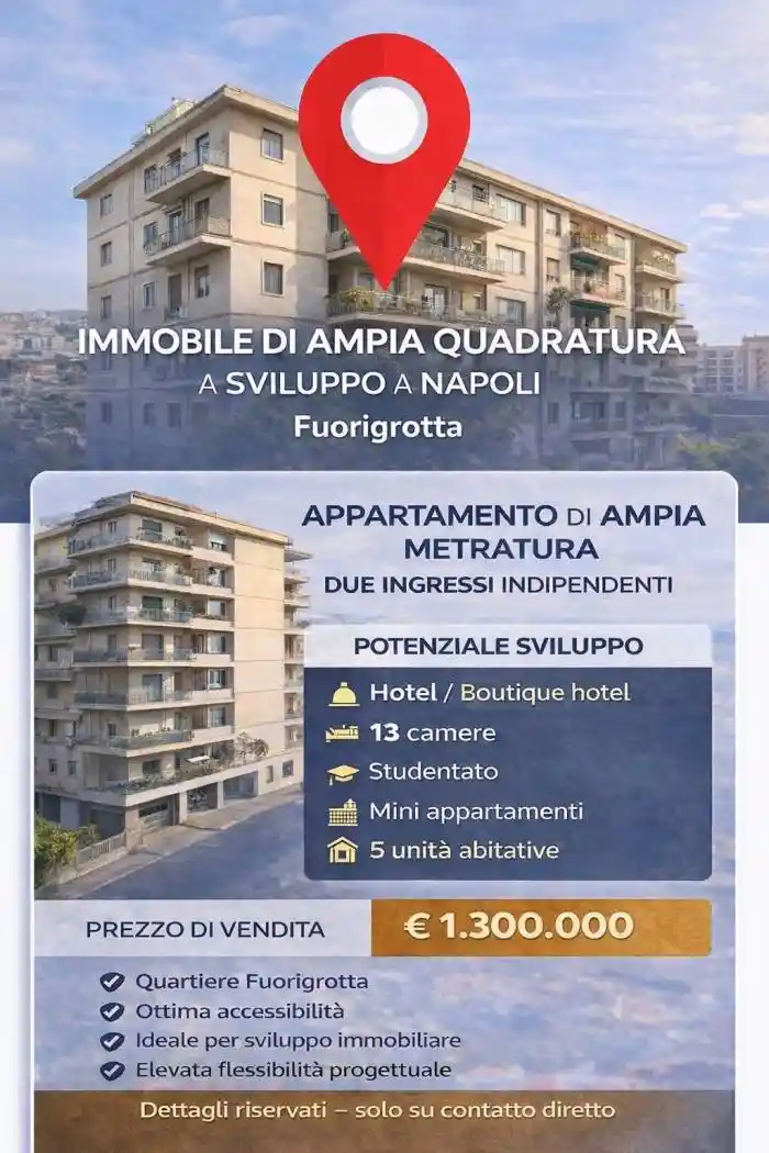 Appartamento in vendita a Napoli