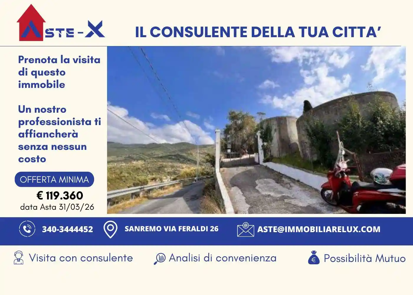 Villa in vendita a Sanremo