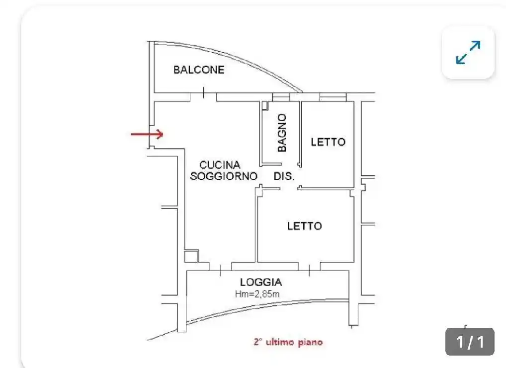 Appartamento in affitto a Ravenna
