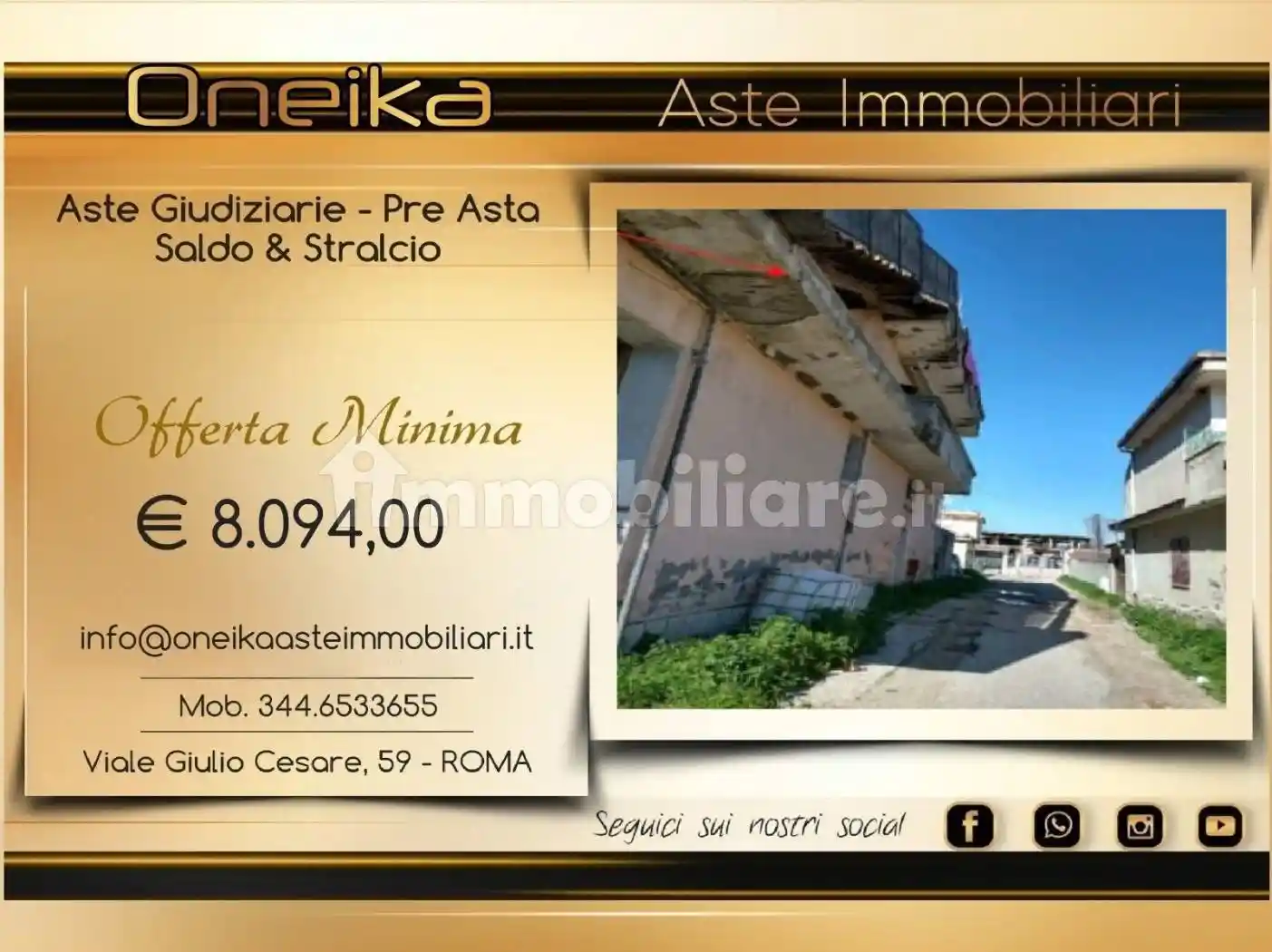 Appartamento in vendita a Castel Volturno