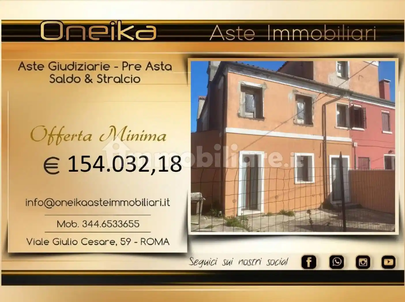 Appartamento in vendita a Venezia