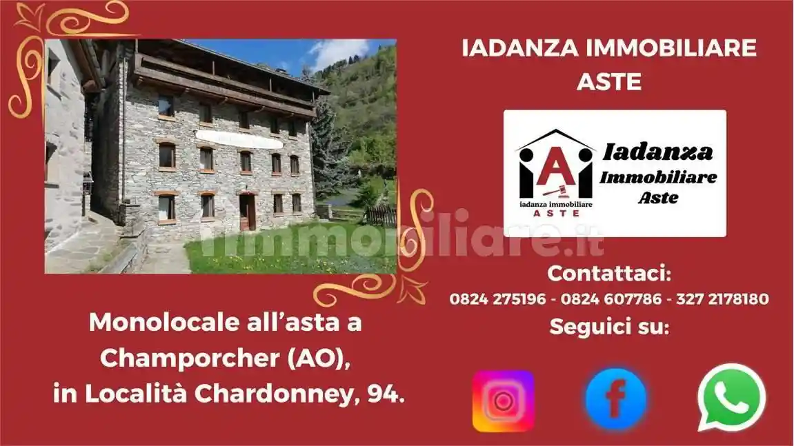 Appartamento in vendita a Champorcher