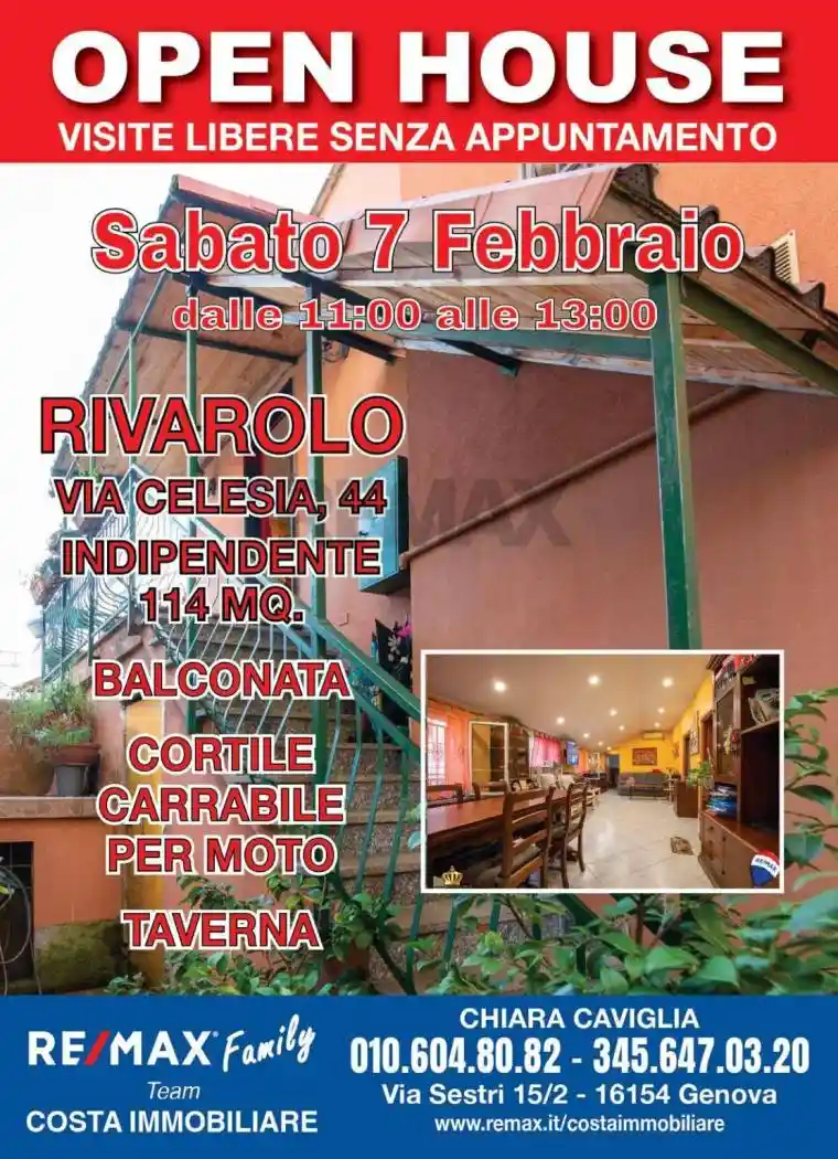 Casa indipendente in vendita a Genova