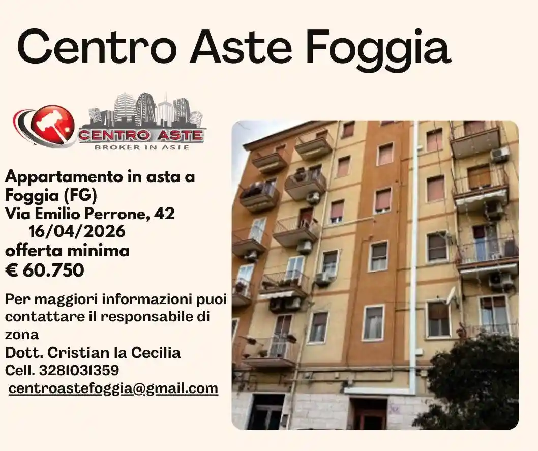 Appartamento in vendita a Foggia
