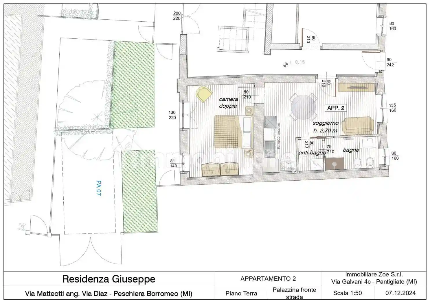 Appartamento in vendita a Peschiera Borromeo