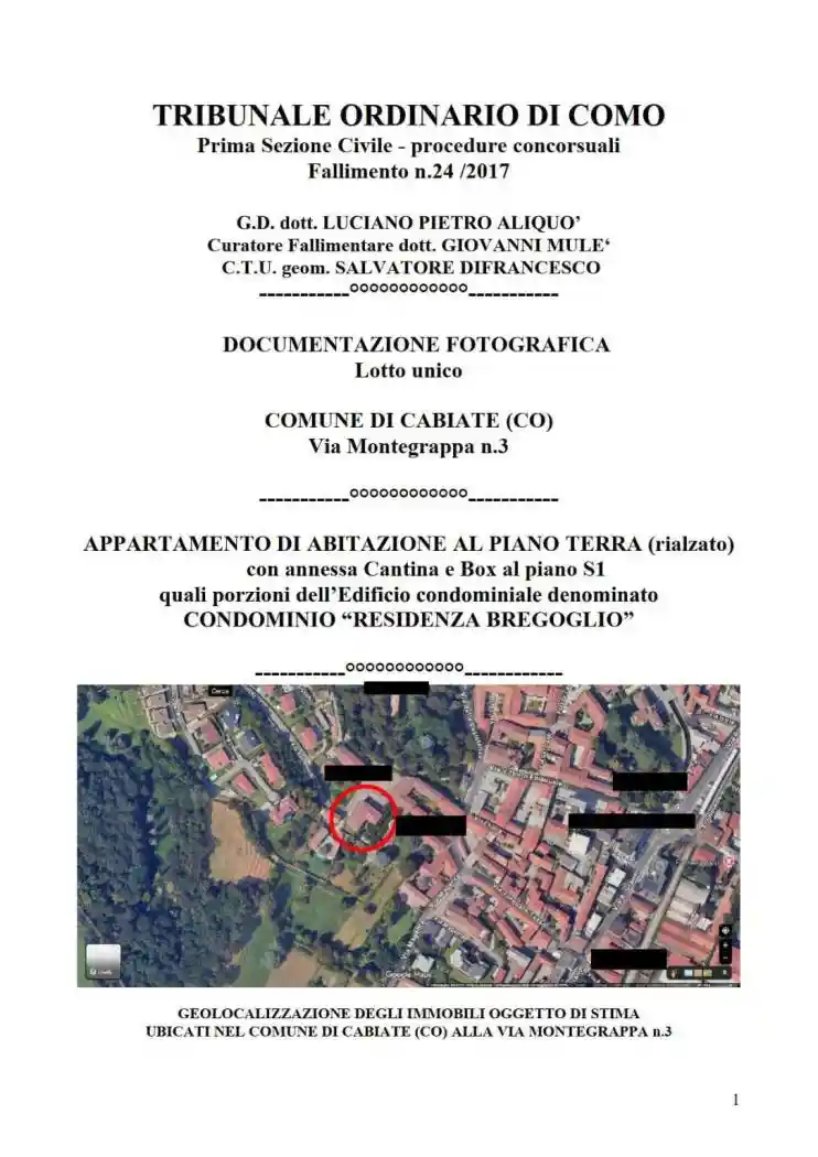 Appartamento in vendita a Cabiate