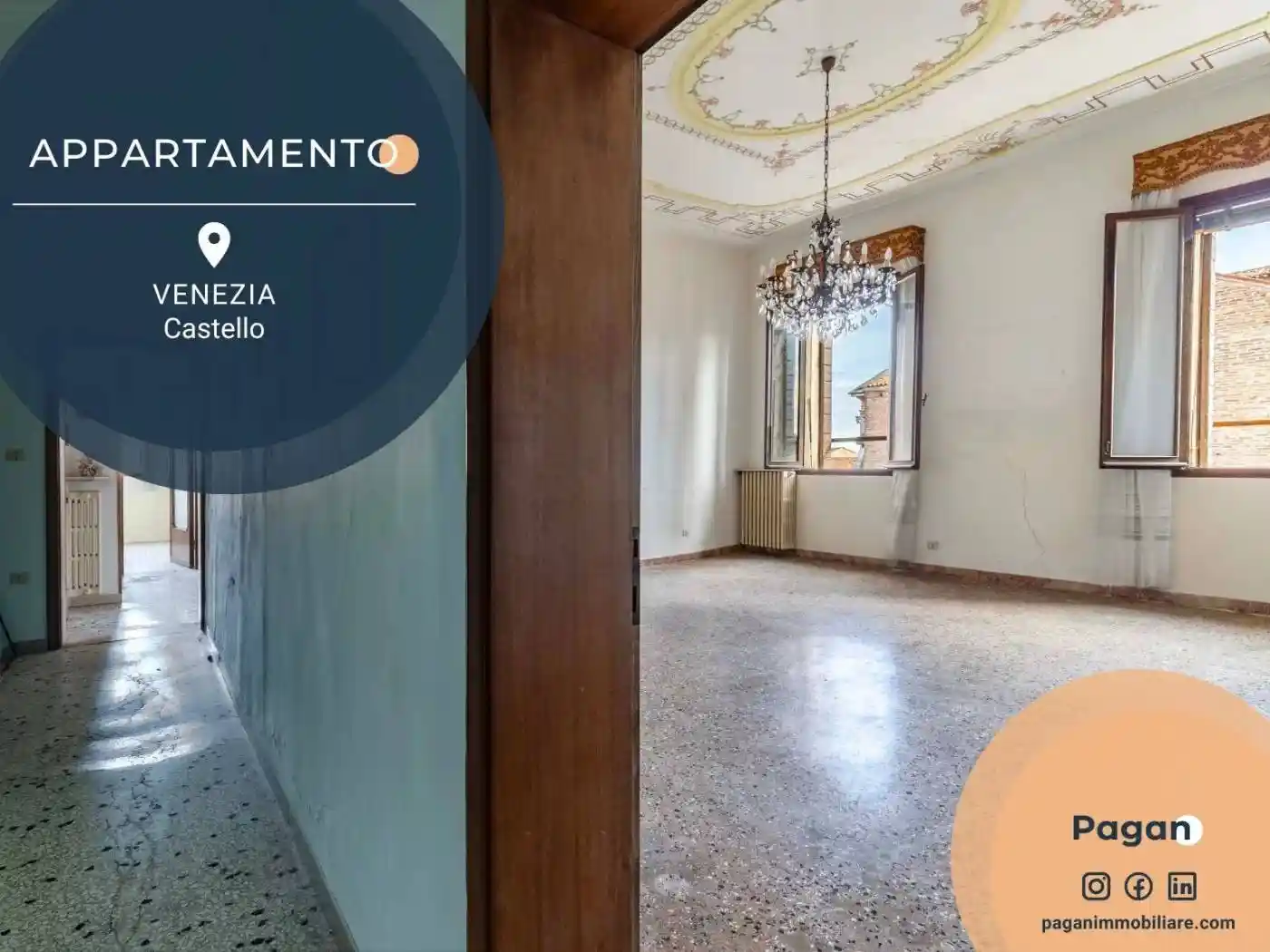 Appartamento in vendita a Venezia