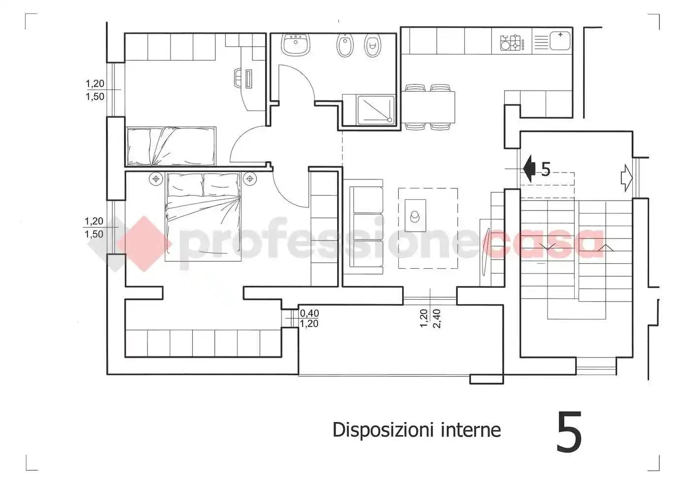 Appartamento in vendita a Castelfiorentino