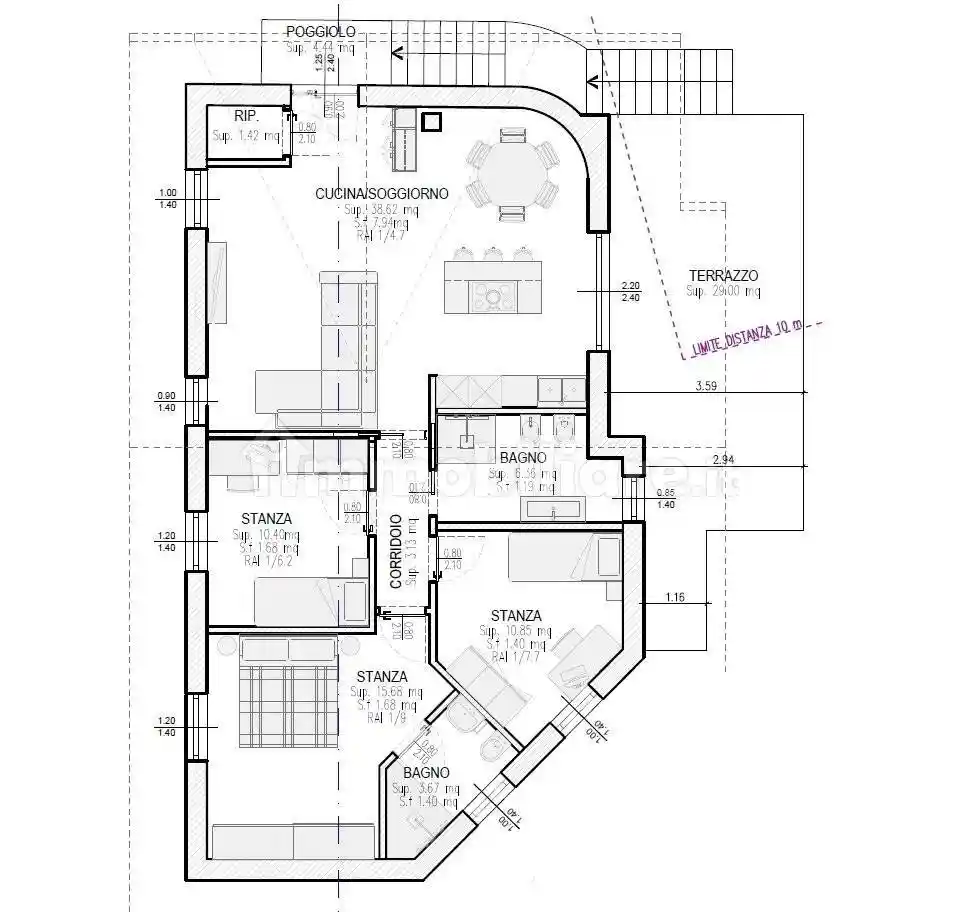 Attico - Mansarda in vendita a Trento