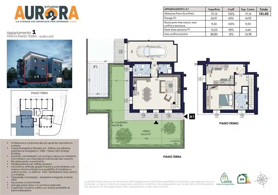 Appartamento in vendita a Bomporto