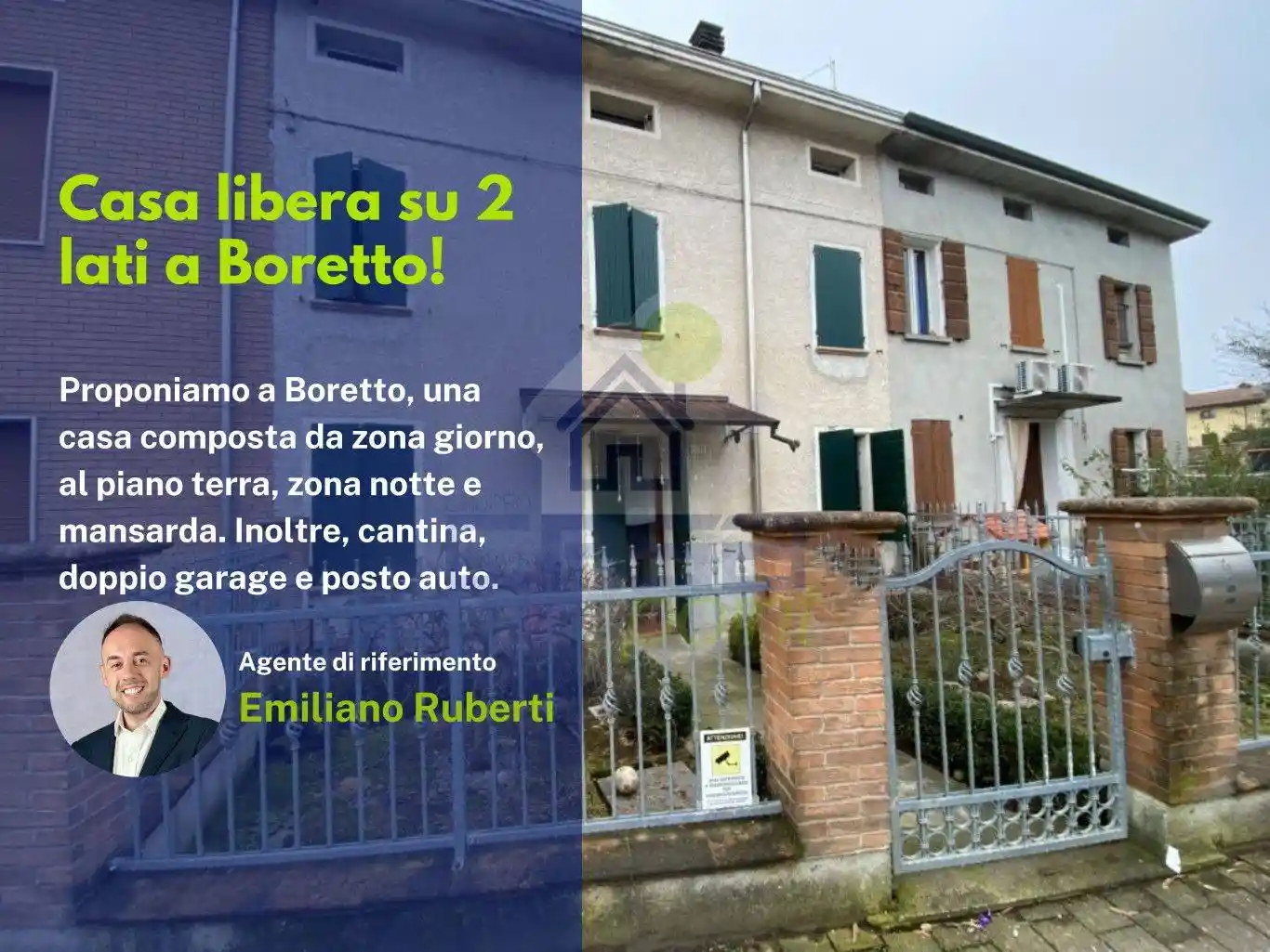 Villa in vendita a Boretto