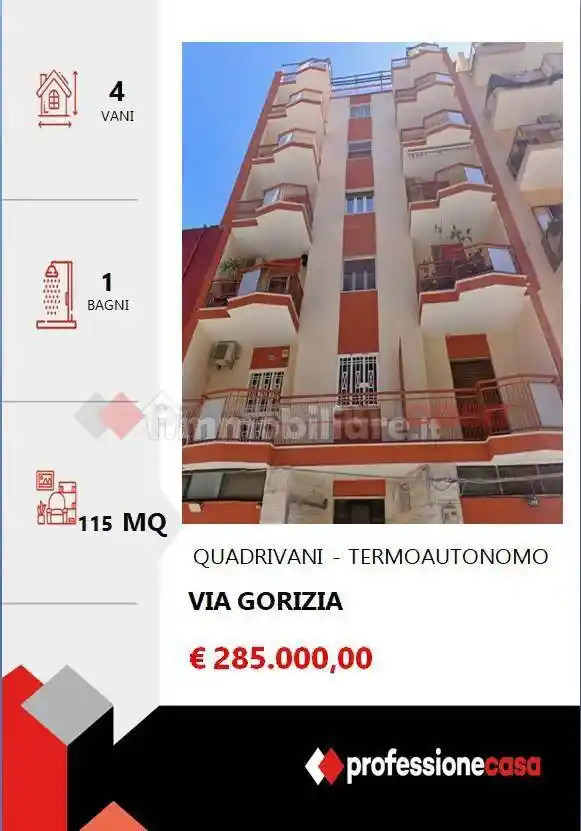 Appartamento in vendita a Bari