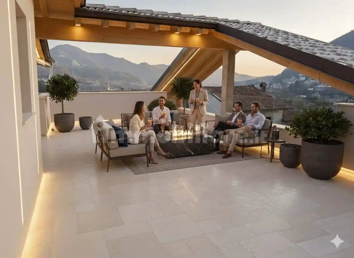 Attico - Mansarda in vendita a Albino