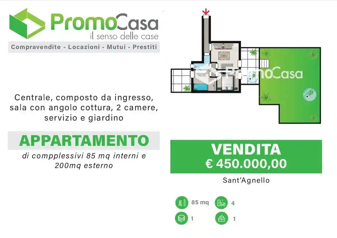 Appartamento in vendita a Sant'Agnello