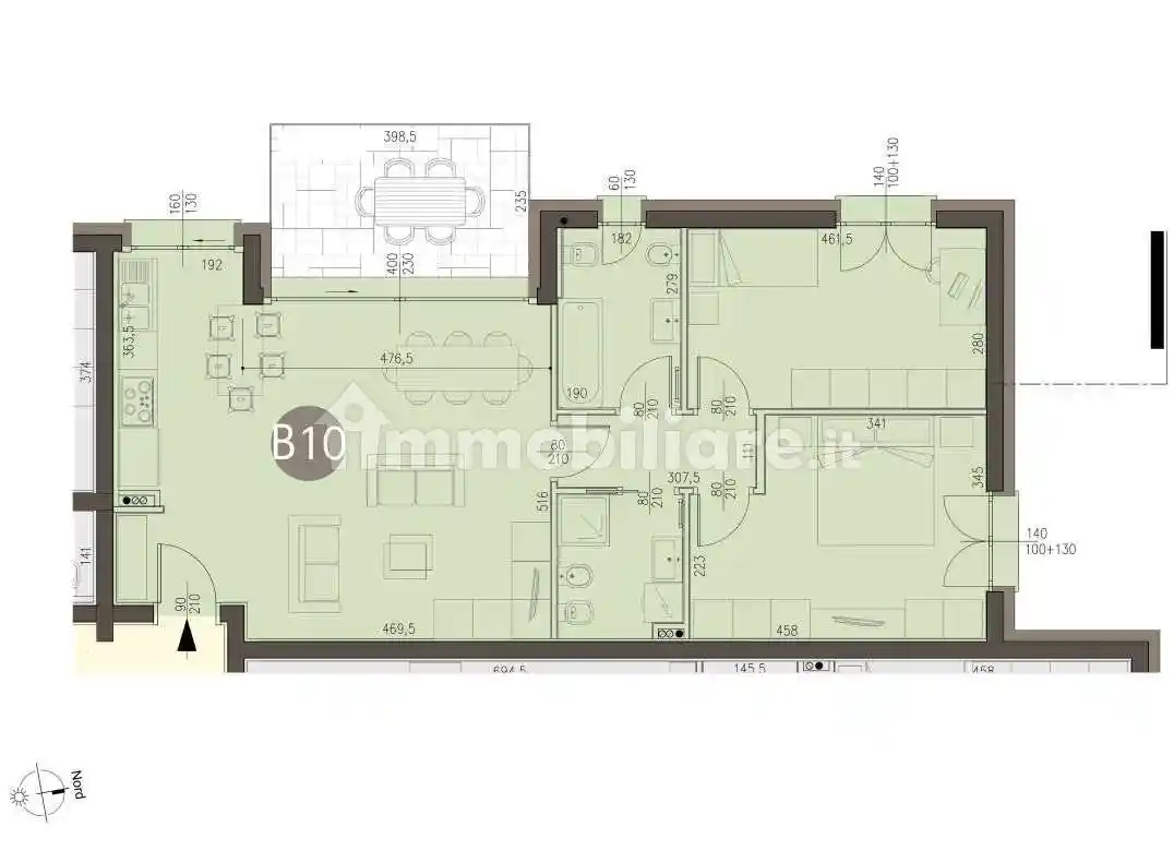 Appartamento in affitto a Olgiate Comasco