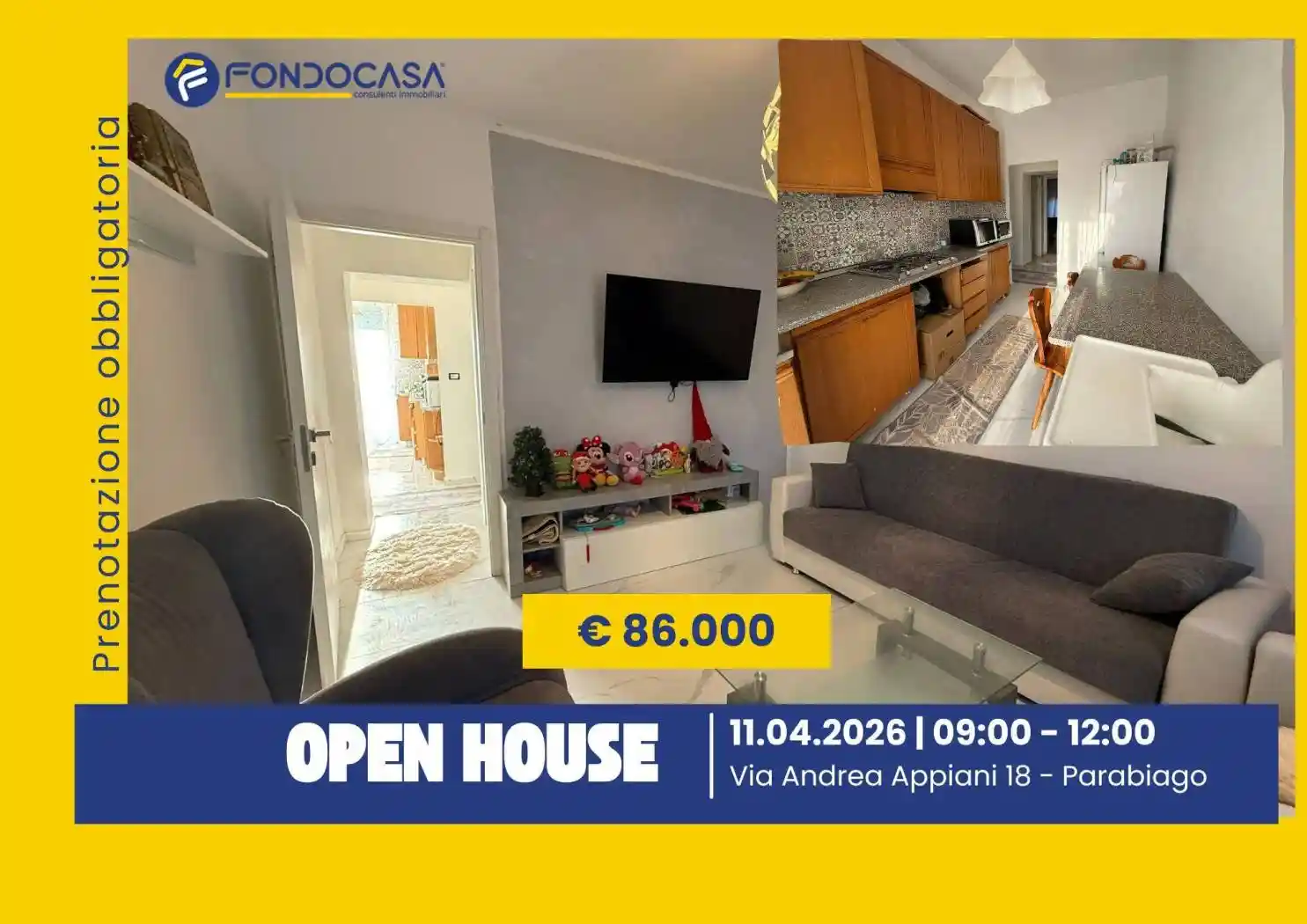 Appartamento in vendita a Parabiago