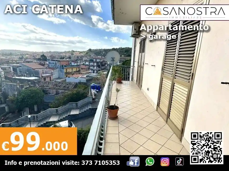 Appartamento in vendita a Aci Catena