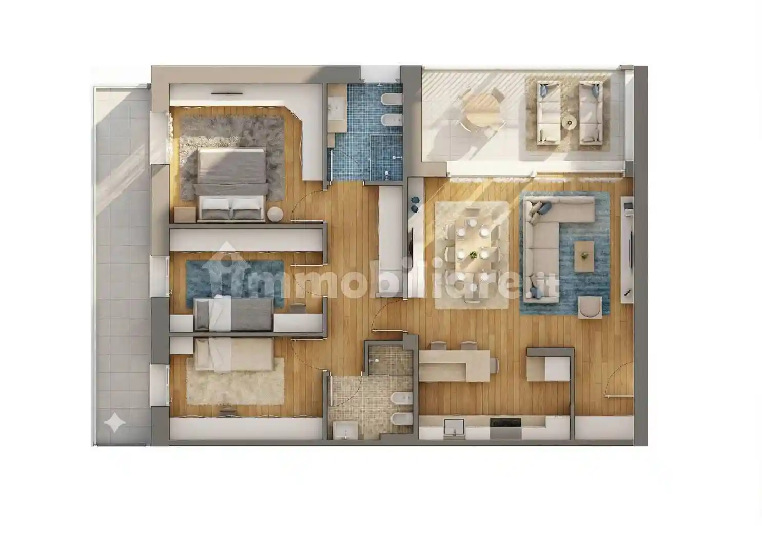 Appartamento in vendita a Curno