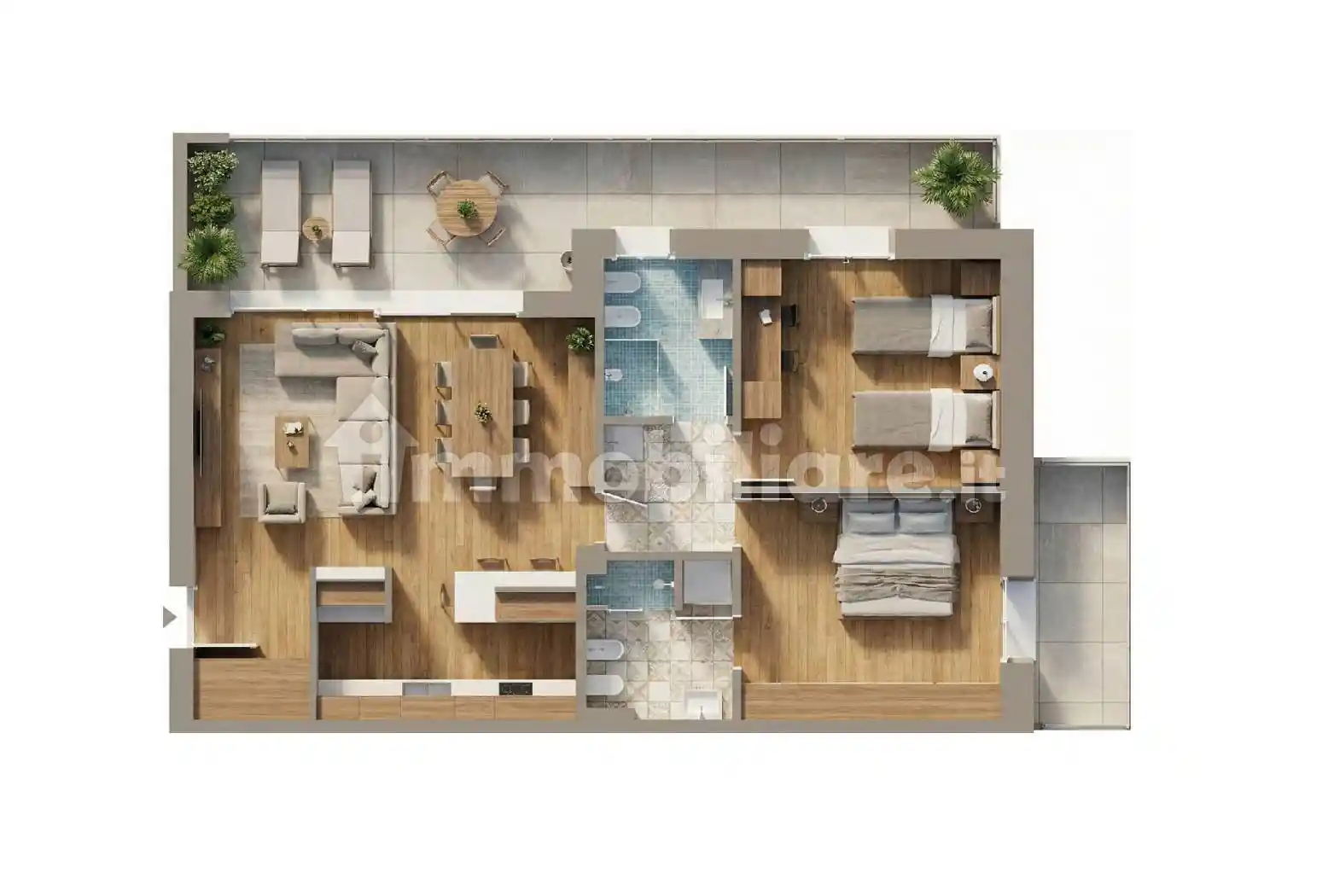 Appartamento in vendita a Curno